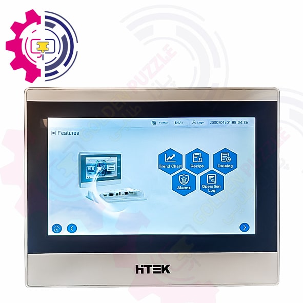 HMI تاچ رنگی 10.1 اینچ 24 ولت DC مدل ISM6100WE