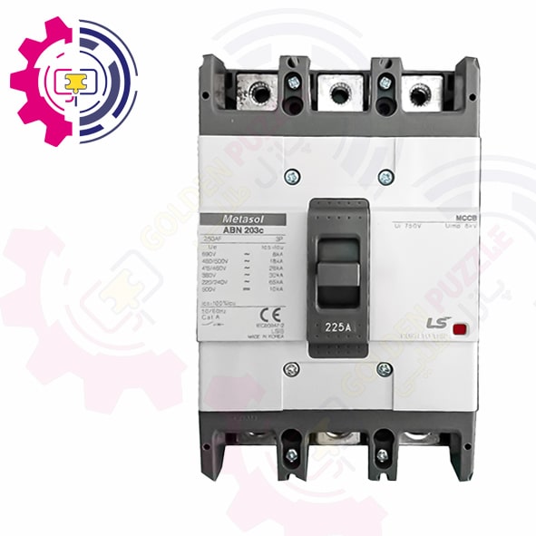 کلید اتوماتیک 225 آمپر فیکس سه پل متاسل مدل ABN203C-225-3 برند LS کره جنوبی