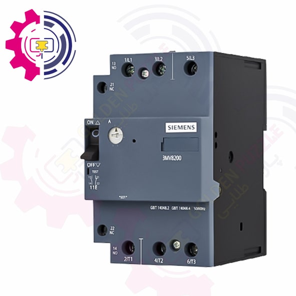 کلید حرارتی رنج 36 تا 52 آمپر سه پل مدل 3MV8200-1MR00 برند زیمنس هند