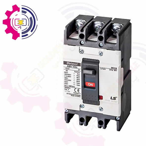 کلید اتوماتیک 60 آمپر فیکس سه پل متاسل مدل ABN103C-60-3 برند LS کره جنوبی