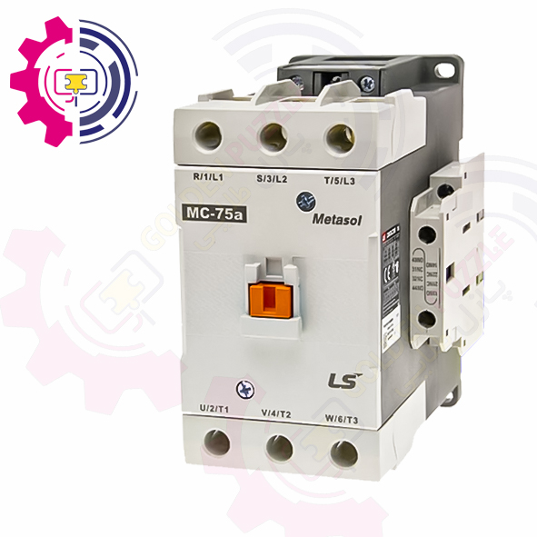 کنتاکتور AC رنج 37 کیلووات 75 آمپر مدل MC-75a-AC220 برند LS کره جنوبی